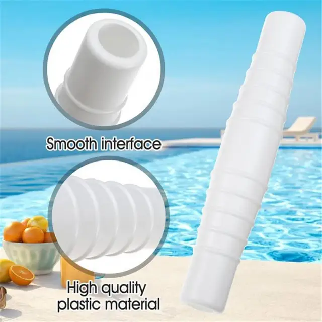 Medence Tömlő Csatlakozó Nagy Tartósságú Gyors Csatlakozás Nem Könnyen Deformálódott Univerzális Egyszerű Telepítőszűrő Szivattyú Kapcsoló Adapter - Image 4