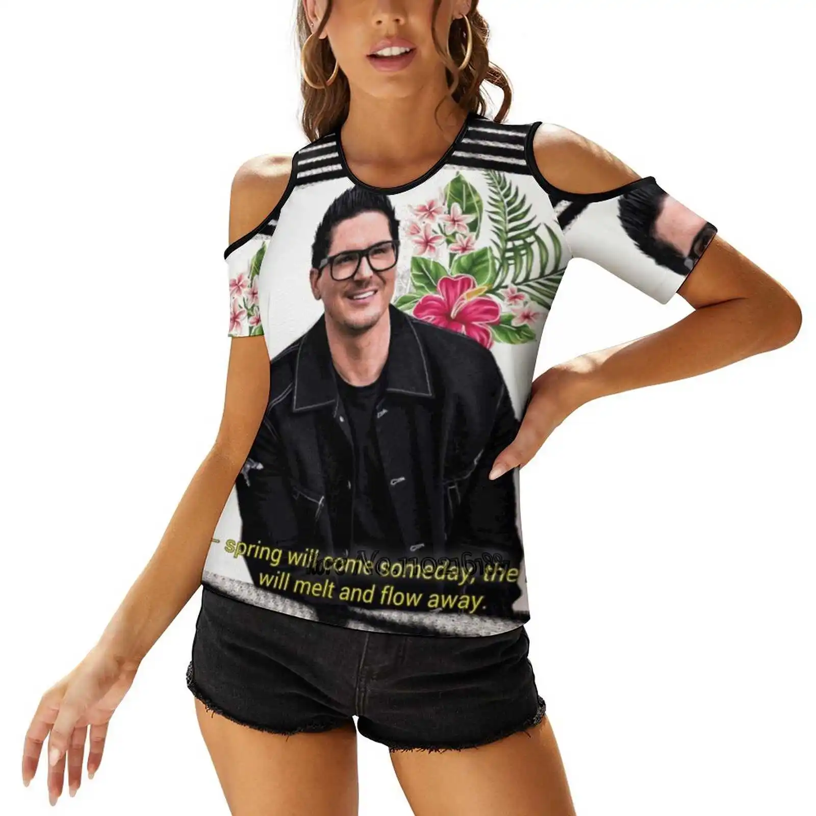 Zak Bagans Donna Magliette Stampate Top Fashion Graphic T Shirt Harajuku T-Shirt Manica Corta Zak Bagans Zak Bagans Ghost