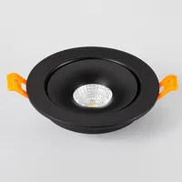 Modern Embedded LED Downlight 9W 12W 18W Dimmable Black And White COB Spotlight 360 ° Adjustableindoor Lighting Home Decoration - Image 3