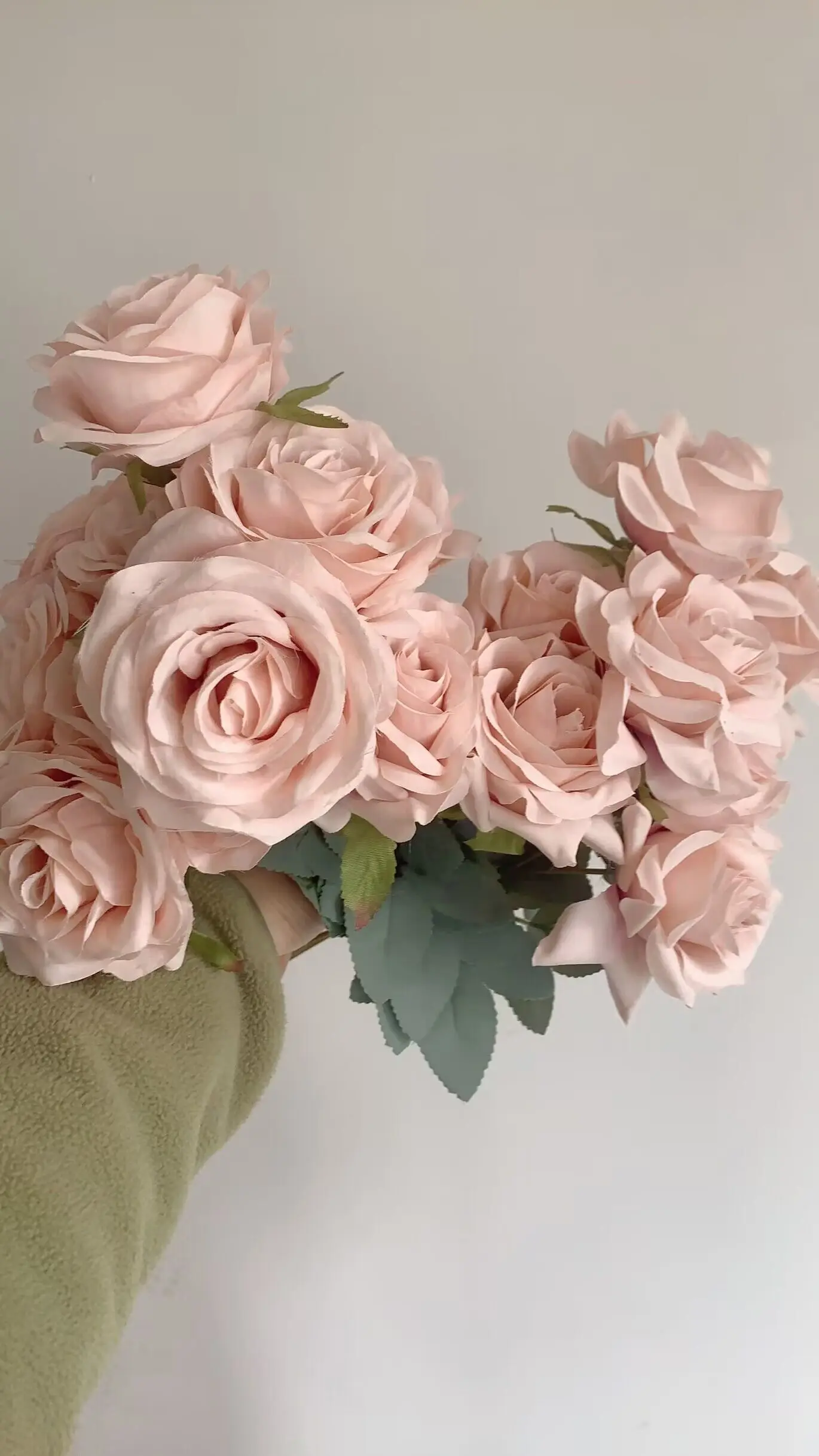 Wedding Decor Rose dusty pink blush nude light coffee rice white artificial rose flower row road guide flower s dropshipping