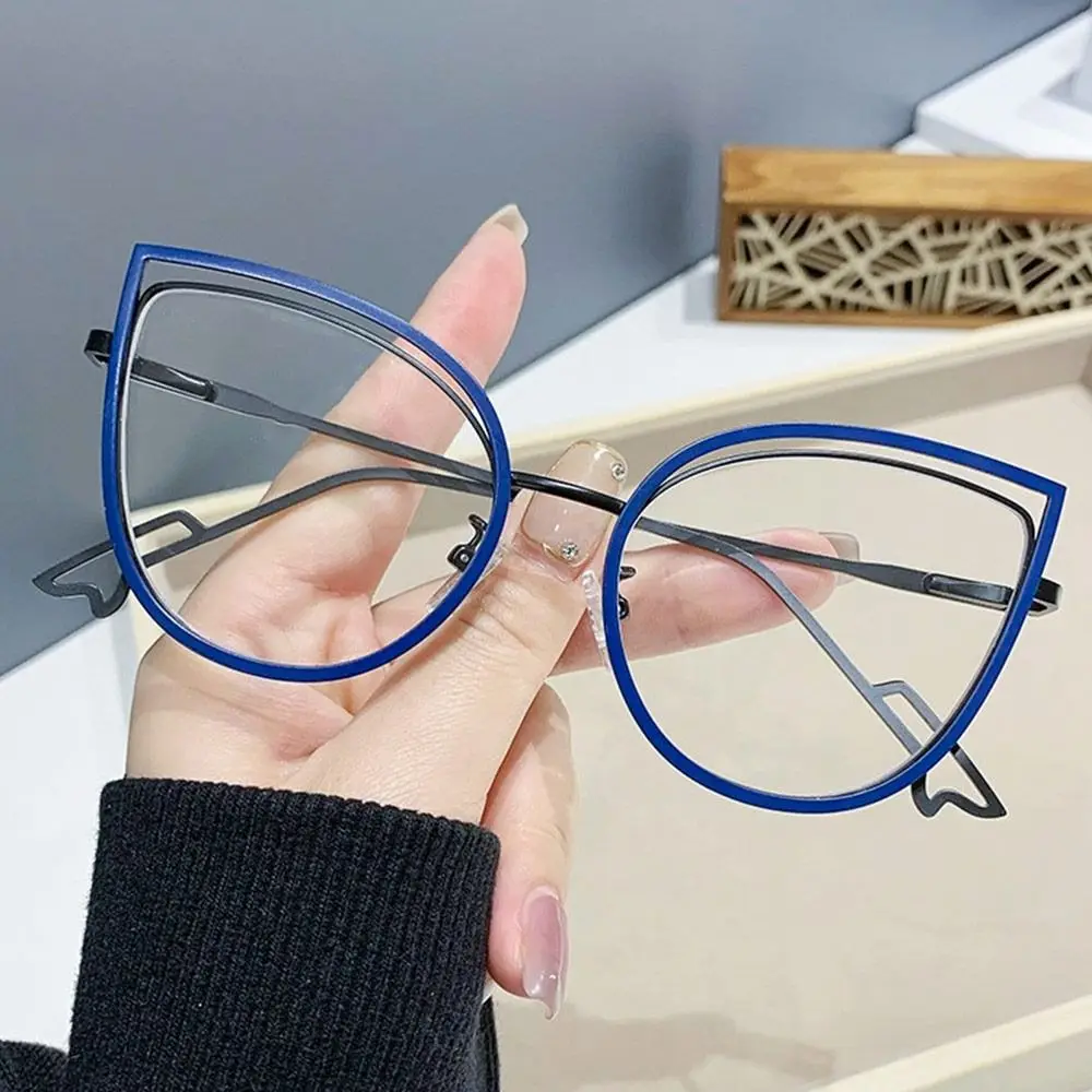 

Eye Protection Anti-Blue Light Glasses Vintage Ultralight Metal Frame Eyewear Blue Ray Blocking Round Eyeglasses Men Women