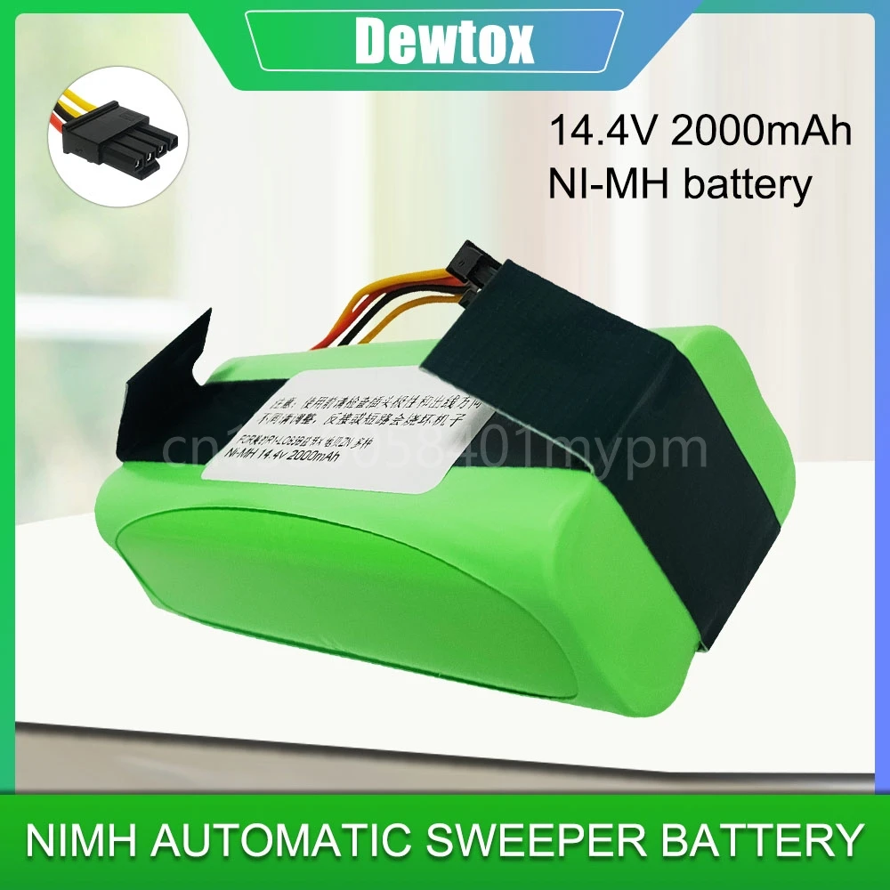 

14.4V 2000mAh Battery Pack For Midea VCR01 VCR12 Midea R1-L083B R1-L081A For Ecovacs X600 For Redmond RV-R300 Vacuum Cleaner