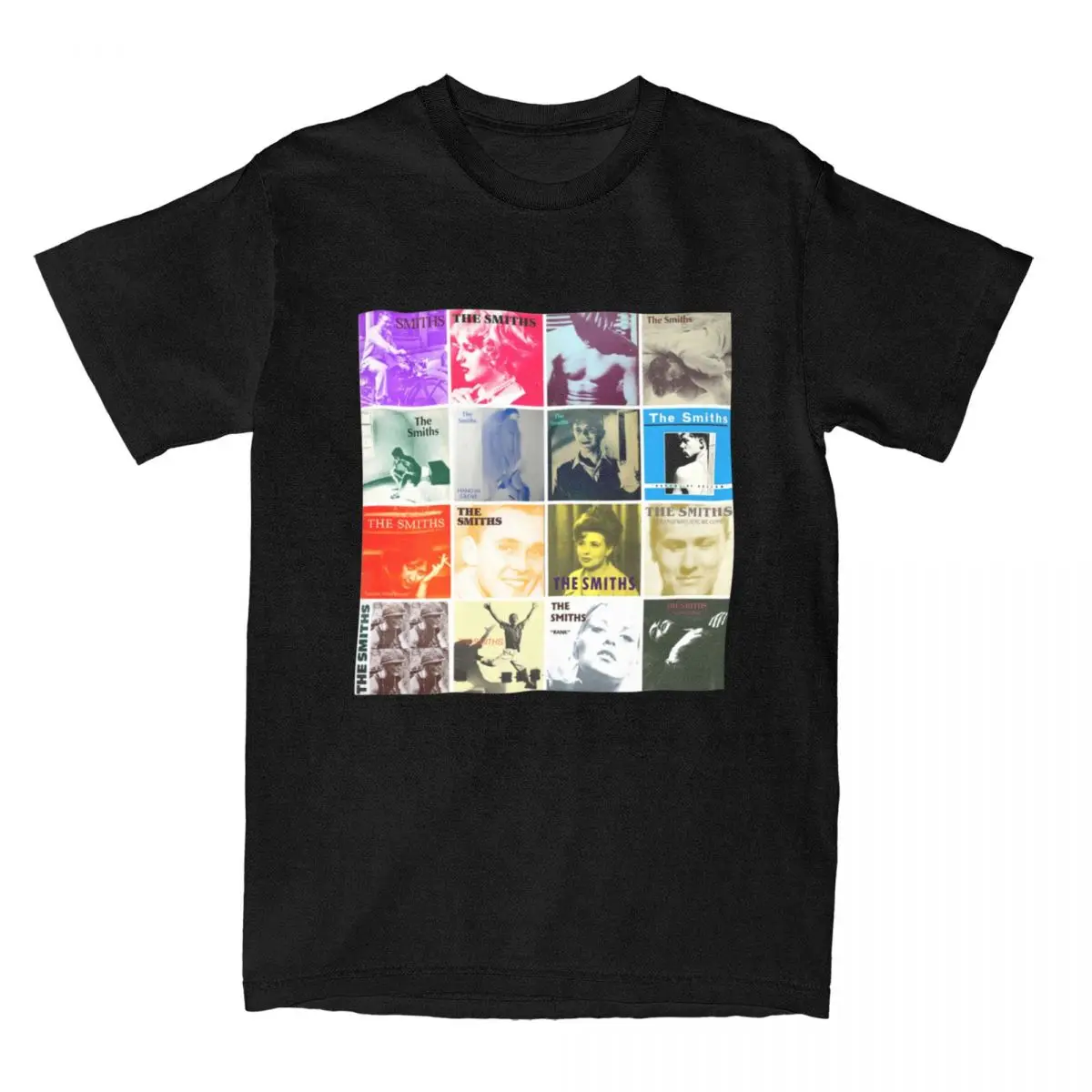 The Smiths Music Album Cover Shirt Merch Uomo Donna Puro Cotone Creativo The Queen Is Dead Tees Abbigliamento Manica Corta Classic
