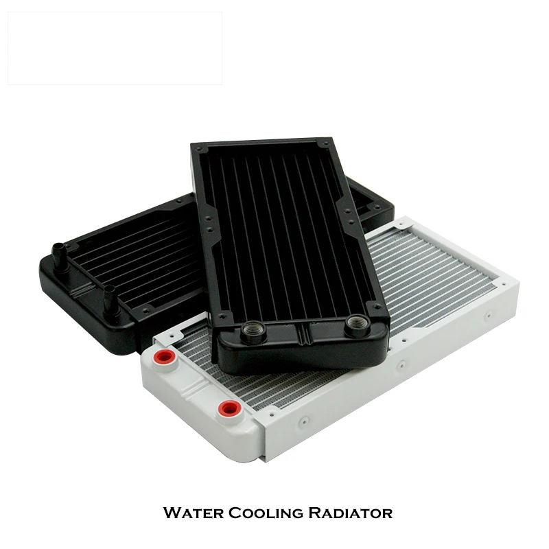 Enhanced Cooling Radiator - High-Performance Aluminum Heat Exchanger with Fan Support (Available in Multiple Sizes and Colors)