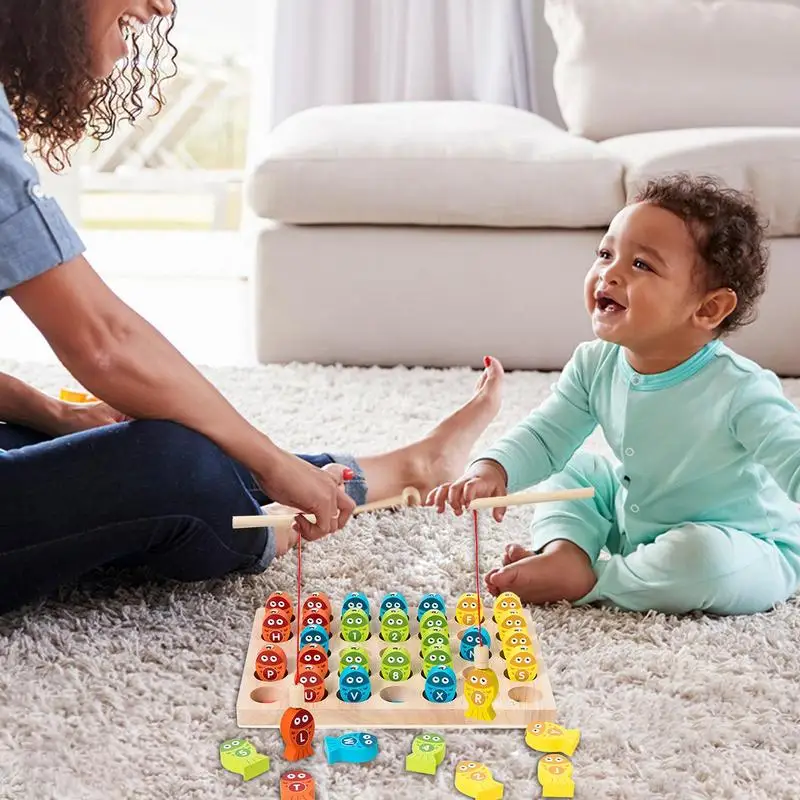 

Деревянные цифры, рыболовные игрушки, алфавит, рыба, поймать, подсчет, игра, цифры, рыболовная настольная игрушка для дошкольного обучения, для маленьких детей