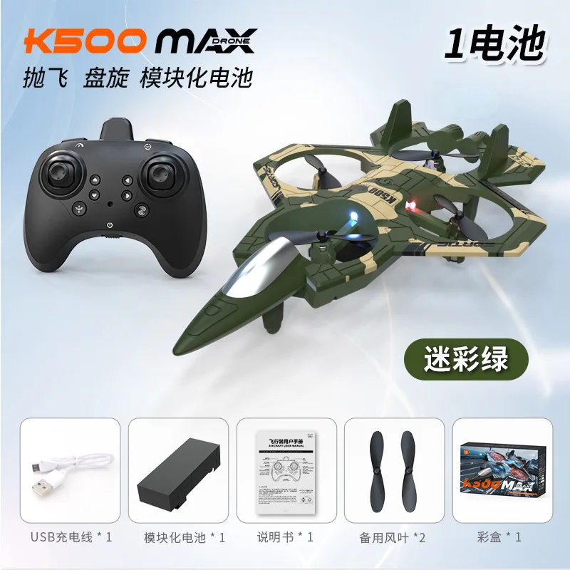 Gros plan sur le drone camouflage avec motif militaire, idéal pour acheter drone camouflage pour enfant