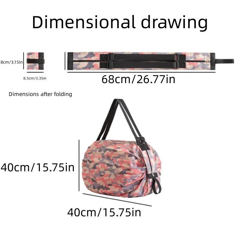 Foldable Shopping Bag Waterproof Travel Portable Storage Bag Beach Supermarket Grocery Shopping shopping bag tote bags storage bags grocery bags