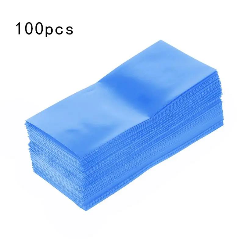 Tubo Termorretráctil De PVC De 50 Mm De Ancho, 2 Metros Transparentes