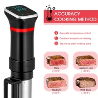 Sous Cooker Machine Immersion Circulators 1100W Ultra Quiet Stainless Steel Precision Sous Cooker Kitchen Gadgets with Touch 2