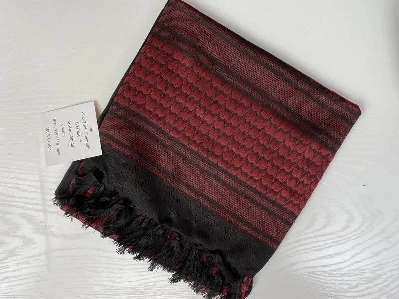 Arabian Style Red Color Military Eagle Scarf Headscarf Protective Isolation Mask Type Scarf Children Sports Cap Category
