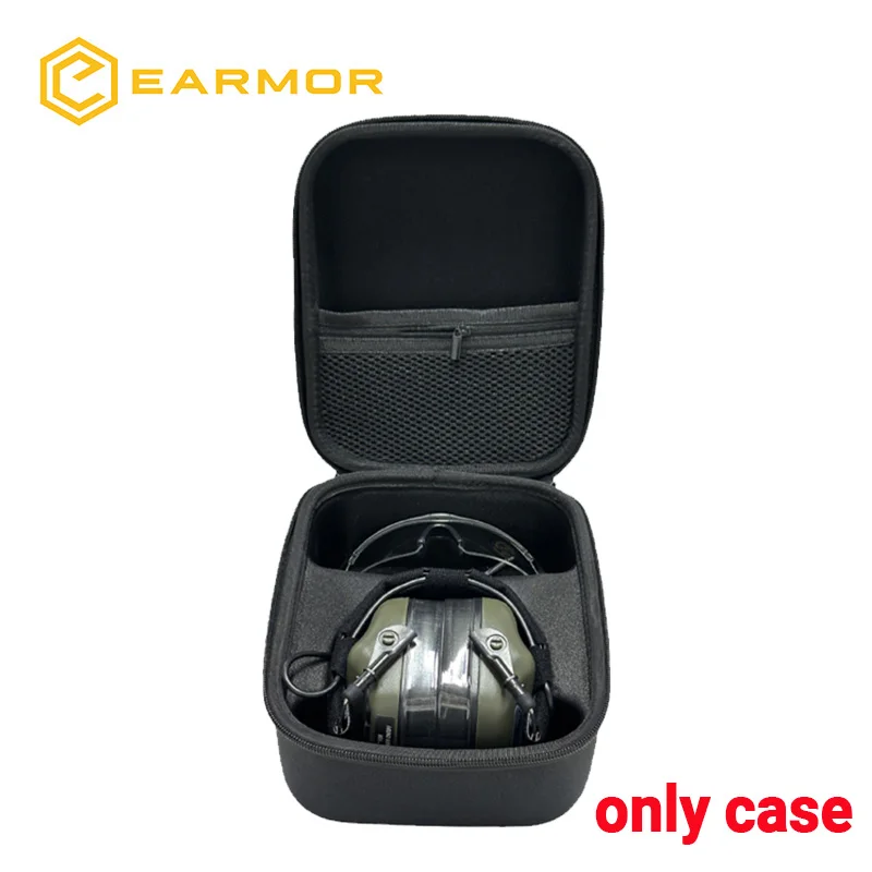 EARMOR Tactical Headphone Hard Storage Case, Portable Lightweight Headphone Case, Waterproof M31, M32, M31H, M32H Headphones