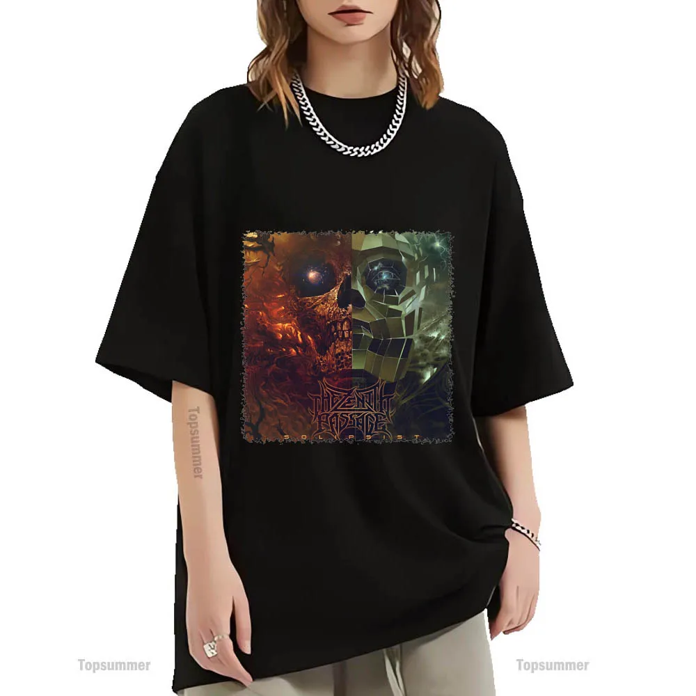 Maglietta Dell'Album Solido The Zenith Passage Tour T-Shirt Uomo Pop Vintage Graphic Print Tee Shirt Donna Abbigliamento Nero