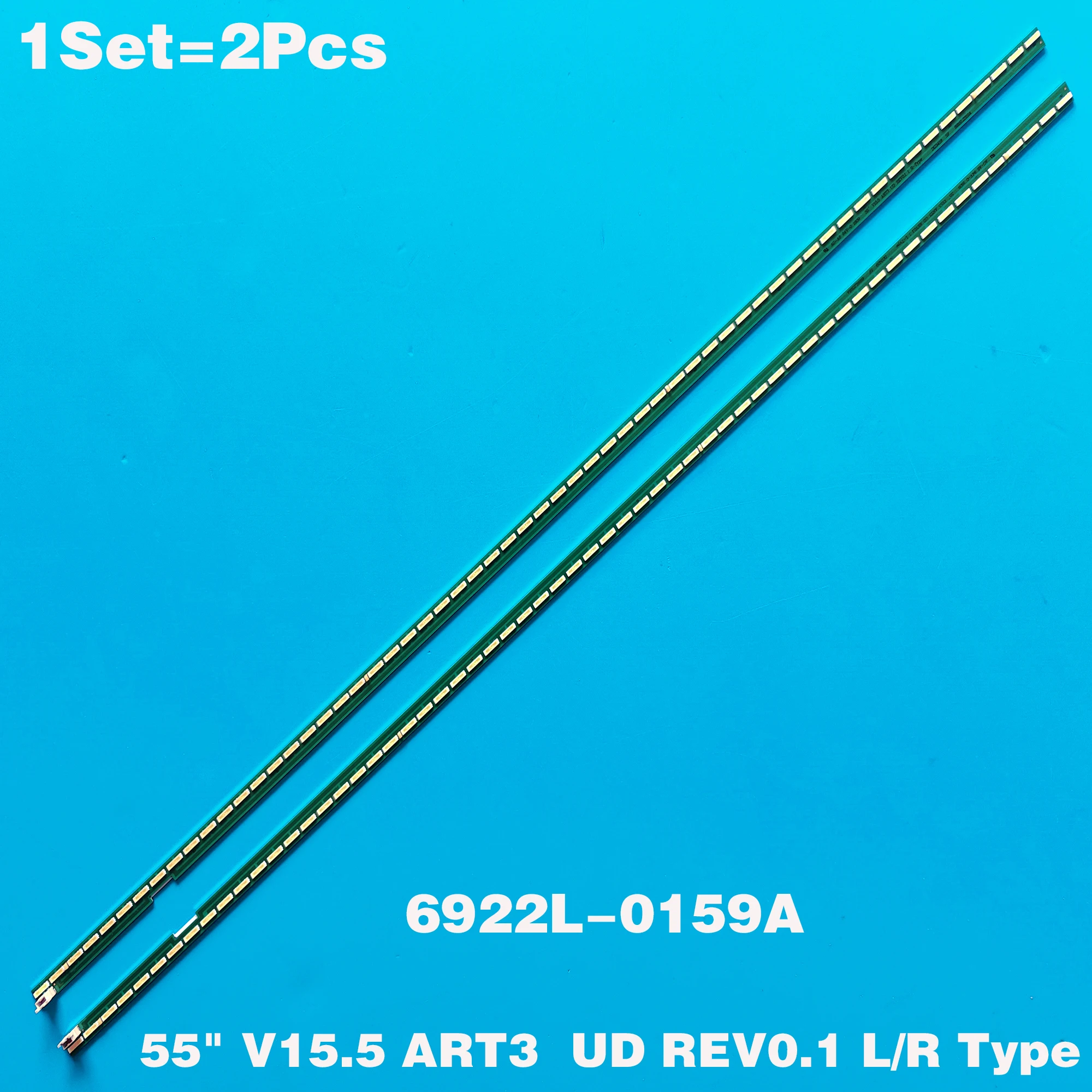 Светодиодная подсветка для LG 55UH605V 55UH620V 55UH617V 55UH6150 55UF6430 55UH615V 55UF680v 55UH6257 55UF7767 55UH625V 6922L-0159A, 2 шт.