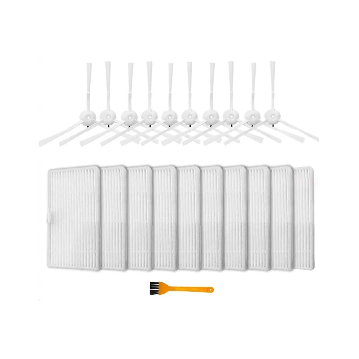 

Запчасти для робота-пылесоса Xiaomi Lydsto W2, фильтр НЕРА, боковая щетка, Сменные аксессуары