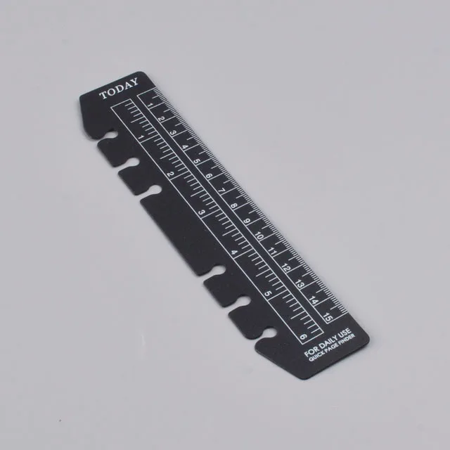 مسطرة إشارة مرجعية بلاستيكية لدفاتر الملاحظات ذات...