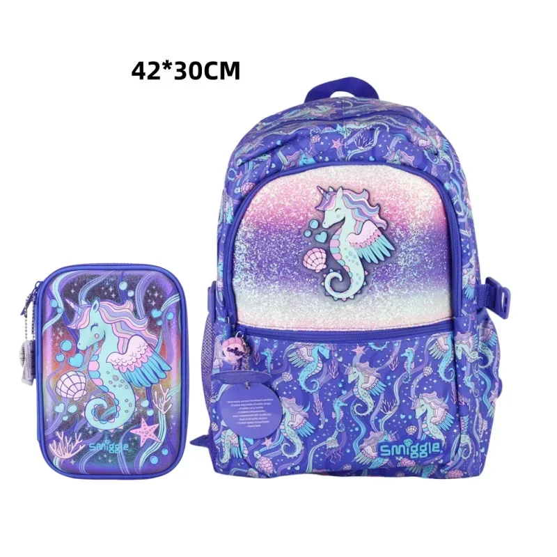 thumbnail image 1 of Mochila de estudio para niños de Smiggle, auténtica mochila australiana para estudiantes, mochila para lápices, cartera, mochila de cartero, mochila de anime, regalo, 1 of 5