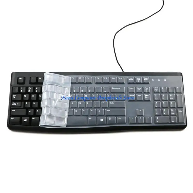 Waterproof Silicone Ergonomic Keyboard Protector Skin Replacement