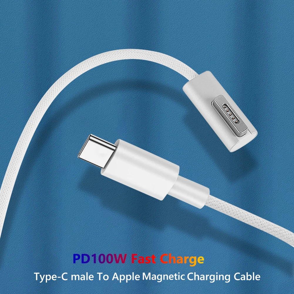 Legepladsudstyr salat kristen Type C To Magsafe 1/2 Cable Cord Adapter Usb C Pd 100w Quick Charge Cable  For Apple Macbook Air/pro Fast Charging Converter - Pc Hardware Cables &  Adapters - AliExpress