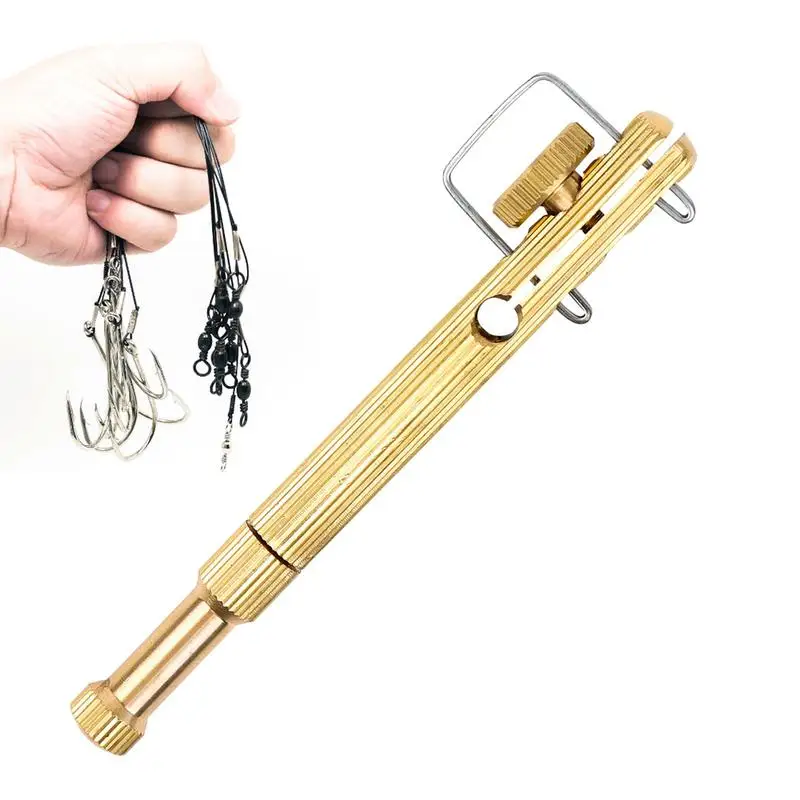 

Инструмент для завязывания рыболовной лески, ручной инструмент для завязывания узлов, нескользящая и водонепроницаемая рыболовная леска для подледной рыбалки, морской рыбалки