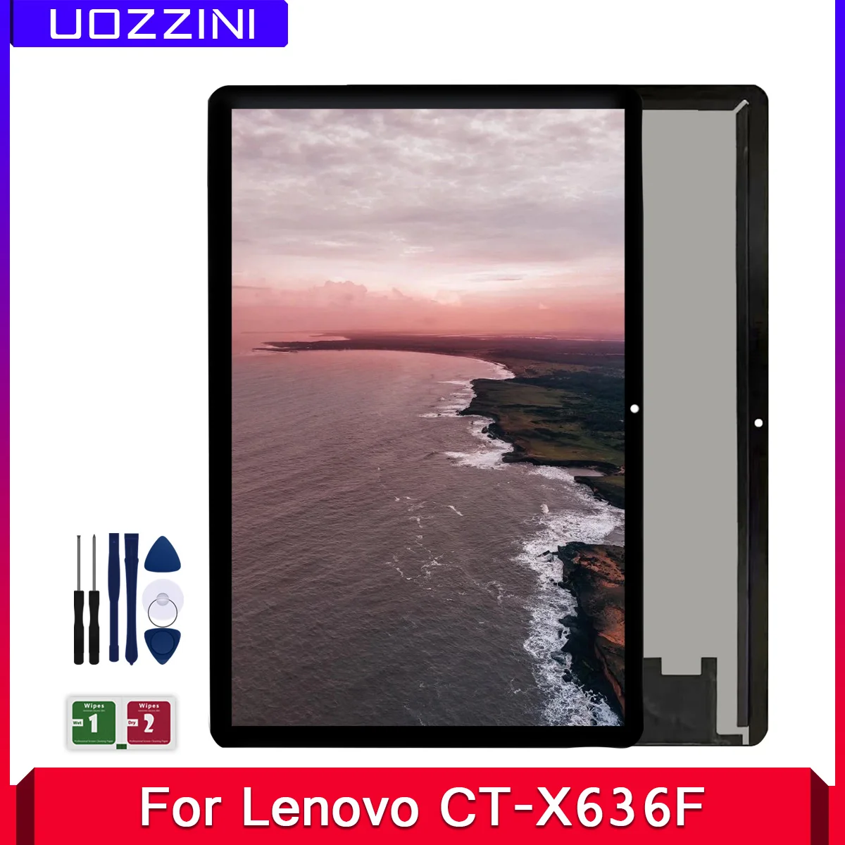 Lenovo Chromebook用LCDディスプレイ,100% テスト済み,ツール付きデジタイザーマウント,CT-X636F  x636,CT-X636N AliExpress