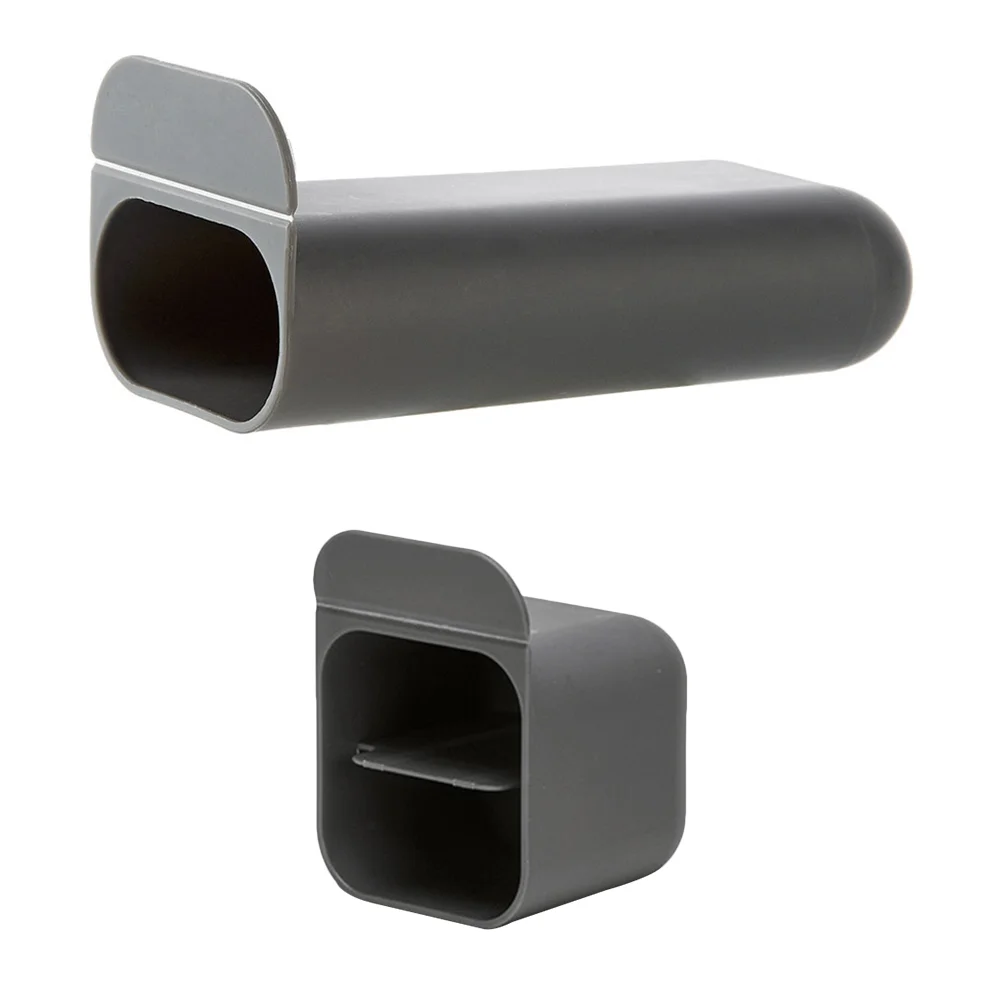 2 Pcs Desktop Pocket Pen Holder Pencil Supply Side Convenient Plastic Organizer Multi-function