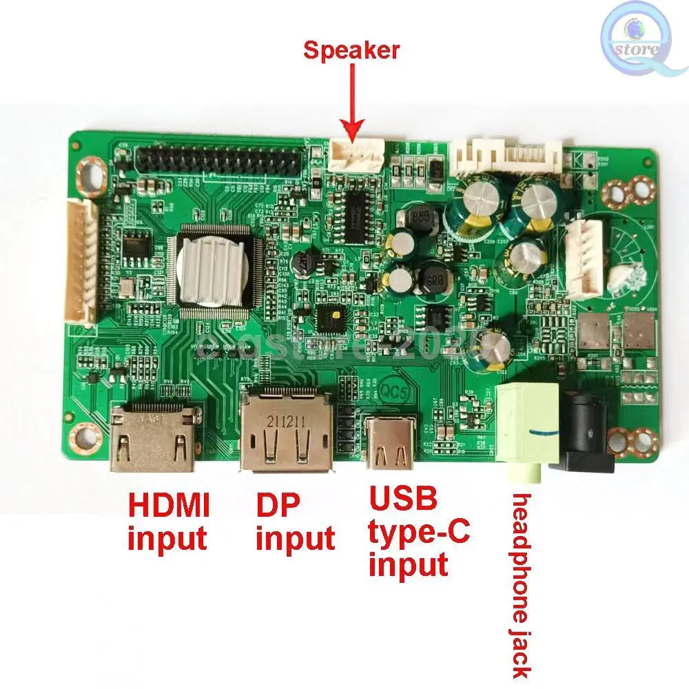 Salvage LM201W01-SLA1/SLA3/SLC1/SLC2 (SL)(A3)/(SL)(C1)..-DP+HDMI+Type-C LCD Panel Screen Driver Controller Board Monitor Diy Kit 2