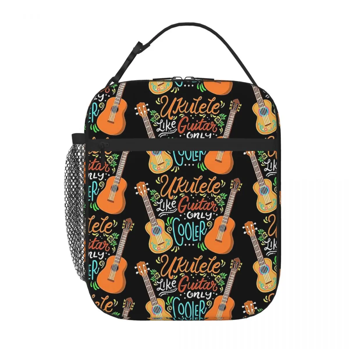 

Ukulele Like Guitar Only Cooler Music Musician Lunch Bags Insulated Bento Box Lunch Tote Resuable Picnic Bags Cooler Thermal Bag