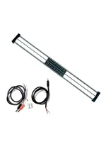 1/87 Ho Scale Train 50cm Track Model Accessories Train Treadmill Track Bearing Train Roller Test Stand With 8 Rollers 1