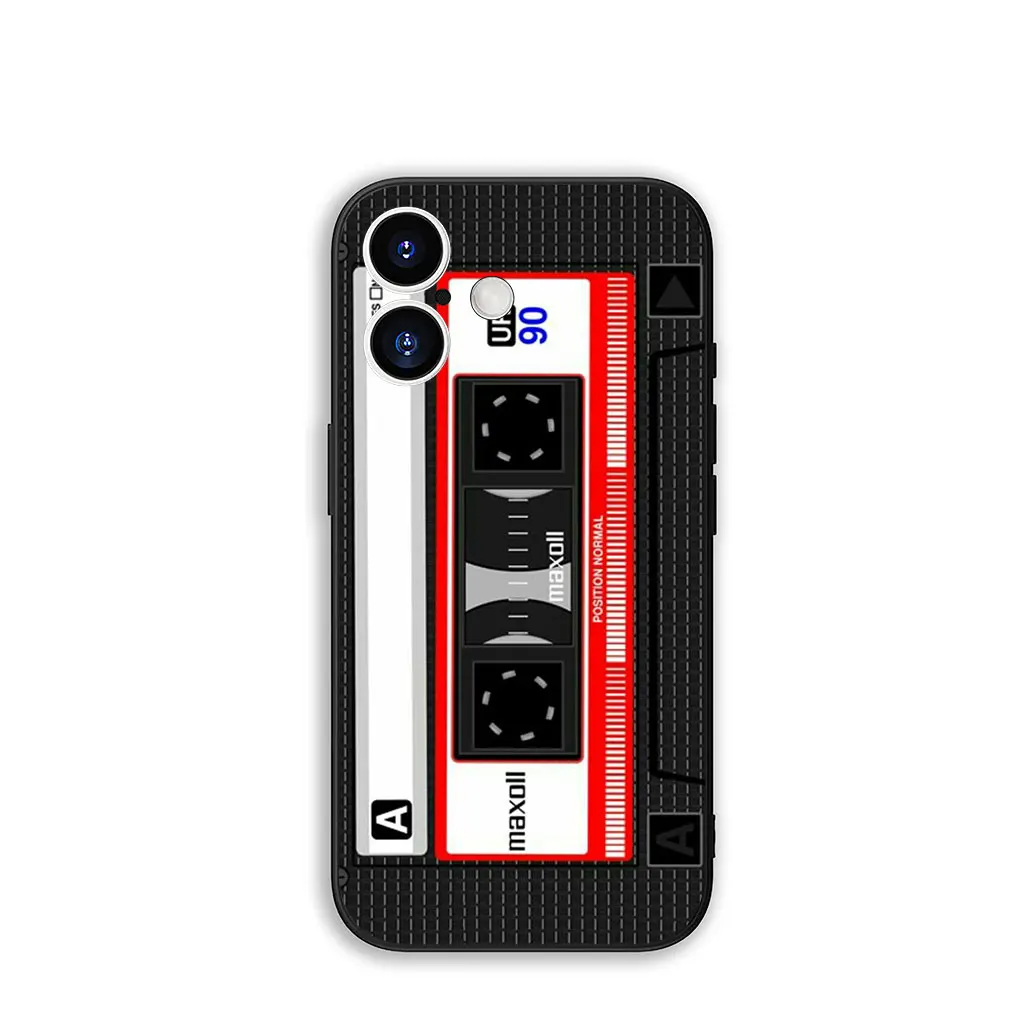 Retro Cassette Tape Music Phone Case Cover