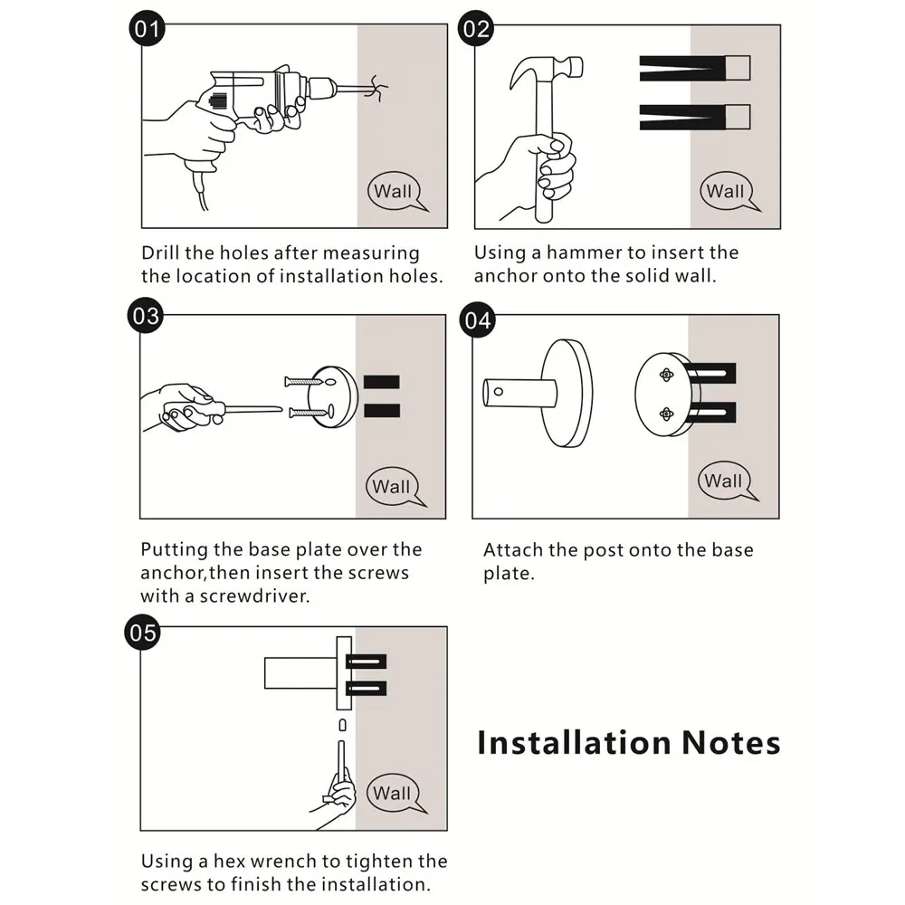 욕실 수건 걸이 스테인레스 스틸 코트 로브 후크, 호텔 주방용 벽걸이 행어 수건 걸이 후크, 2 개