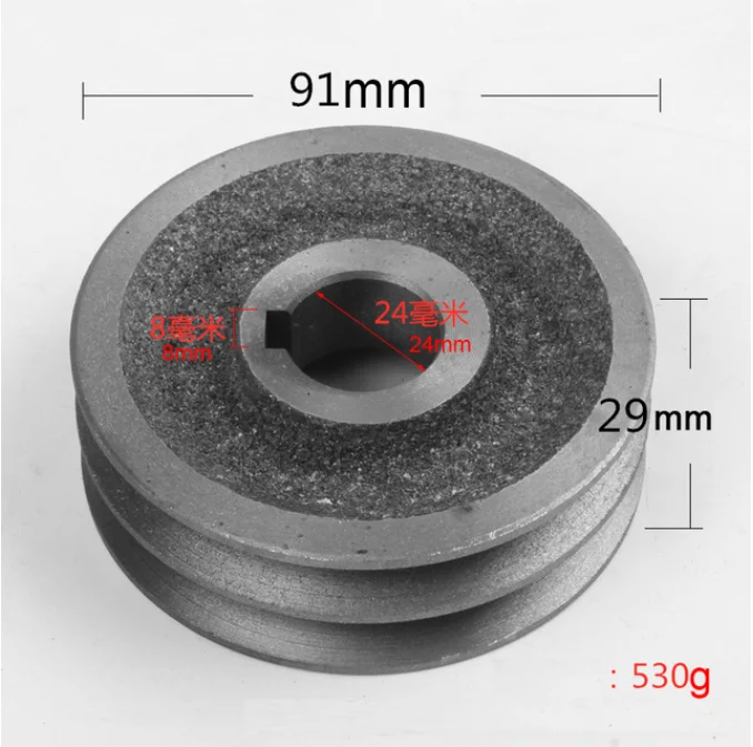 POULIE DE CEINTURE En V Type A Double Rainure Fonte Outil électrique