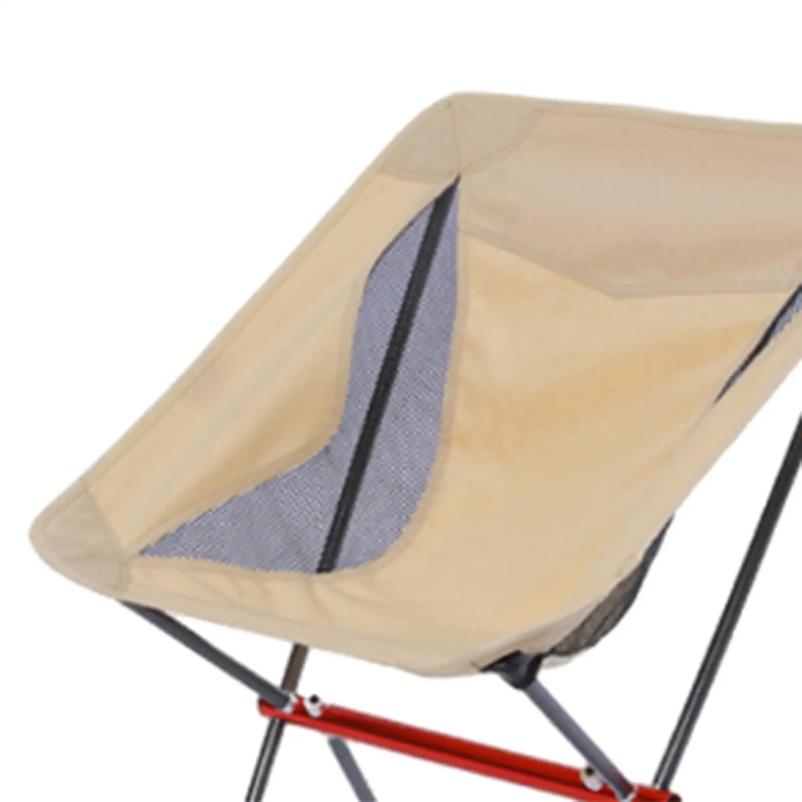 Folding Camping Chair with Storage Bag 150kg Heavy Duty Lightweight Beach Chair for Sporting Events Barbecue Yard Picnics Hiking