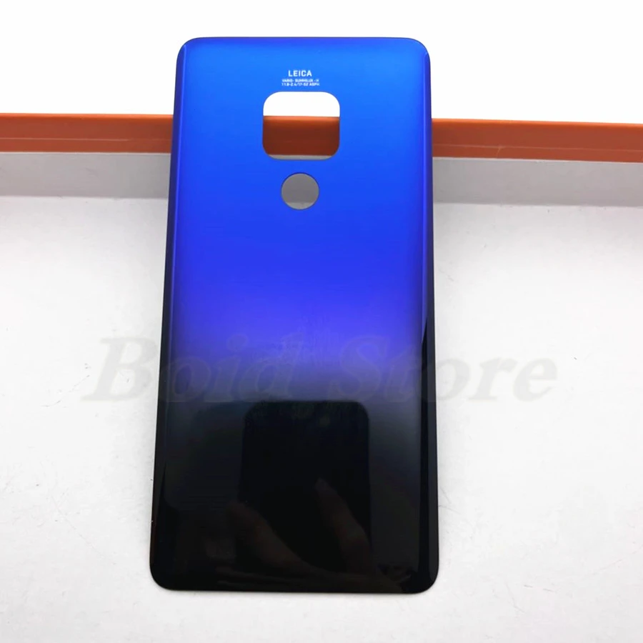 

Задняя крышка батарейного отсека для Huawei Mate 20, 3D стеклянная панель, задняя крышка корпуса, клейкая Замена