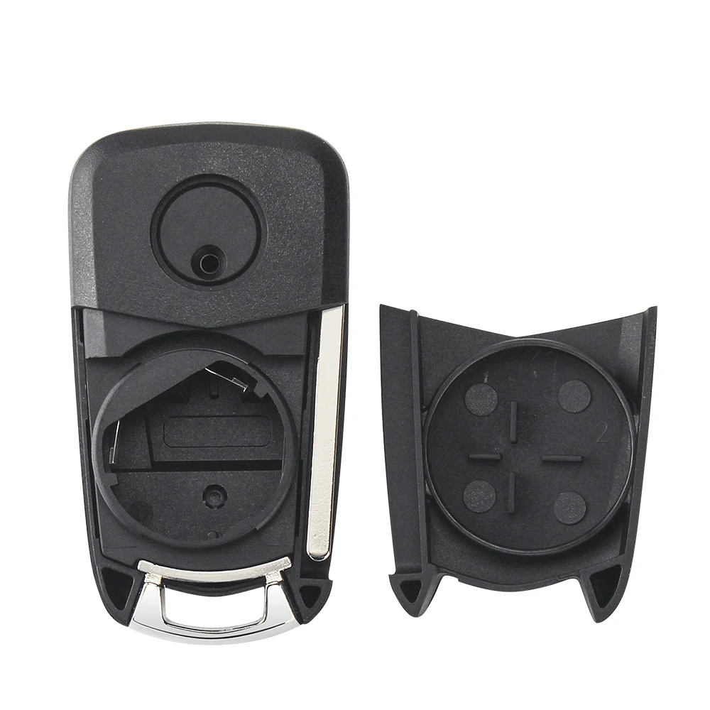 Car Key KEYYOU HU43/ HU100 2/3 BTN Folding Car Key For Opel Vauxhall Astra H Corsa D Vectra C Zafira Astra Vectra Signum