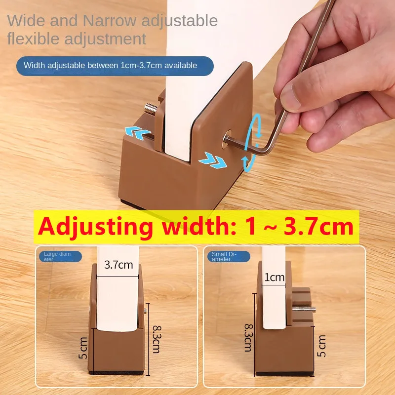 Adjustable Heavy Duty Furniture Risers - 4-Piece Set for Chair, Sofa, Table, and Bed