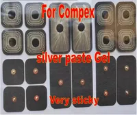 40pcs New Black Replacement Electrodes Pads For COMPEX Muscle stimulator Electrotherapy massage 1