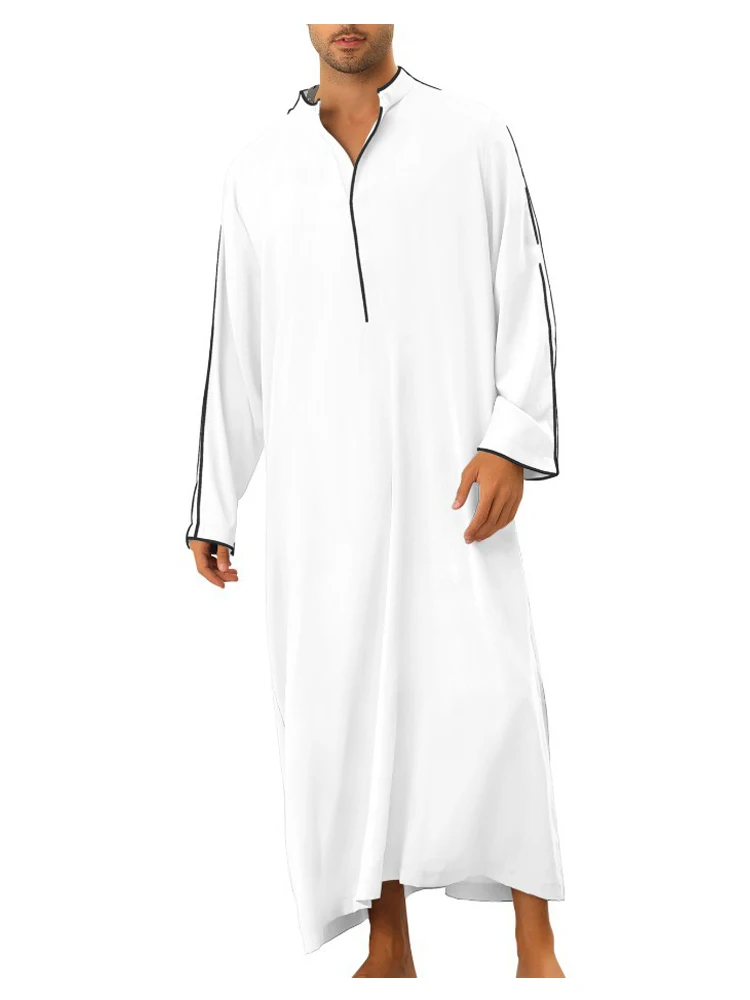 Islam Muslim Men Clothing Jubba Thobe Abaya Homme Musulman Caftan ...
