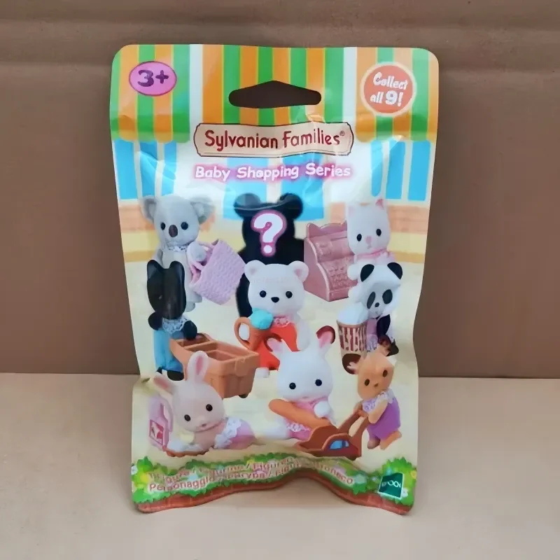 Hot Japan Sylvanian Family Blind Box Kawaii Camping Dress Up Baby Doll Cute Anime Figrues Room Ornaments Floccaggio Giocattoli Regali