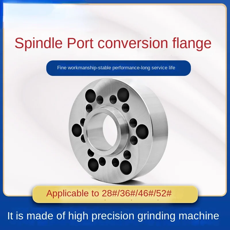 

CNC Lathe Spindle Conversion Flange Port Transition to A2-3 A2-4 A2-5