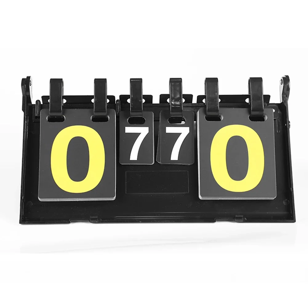 Flip Scoreboard Scoreboard Flipper Football For Basketball Hockey Softball Triangular Base Design 1pc