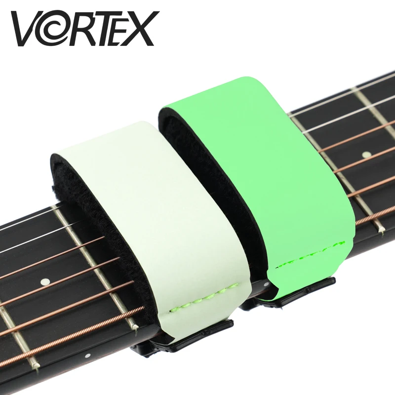 

VORTEX Guitar string Fluorescent type muter/muffled tape. Suitable for folk /classical/electric guitar/bass. The size is SM/MD.