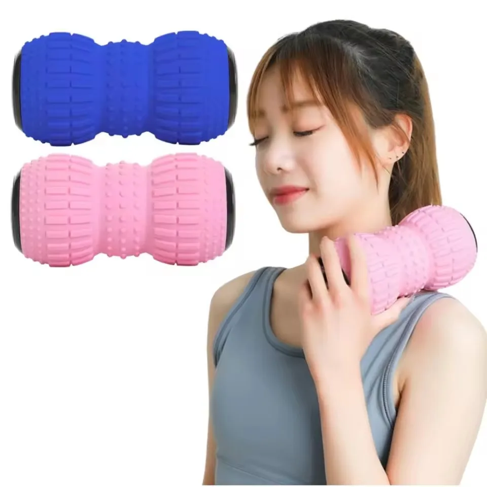 New Yoga Fascia Ball Electric Peanut Ball USB Charging Massage Leg Muscle Relaxer Shoulder Neck Lumbar Muscle Relaxation