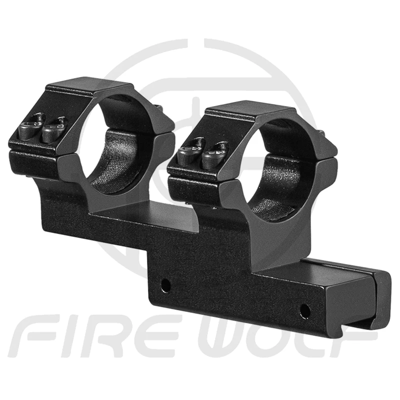 FIRE WOLF Extended DIY 25.4mm Ring 11mm Dovetail Rail Z Type Scope Mount Fit For Rifle Scope Hunting