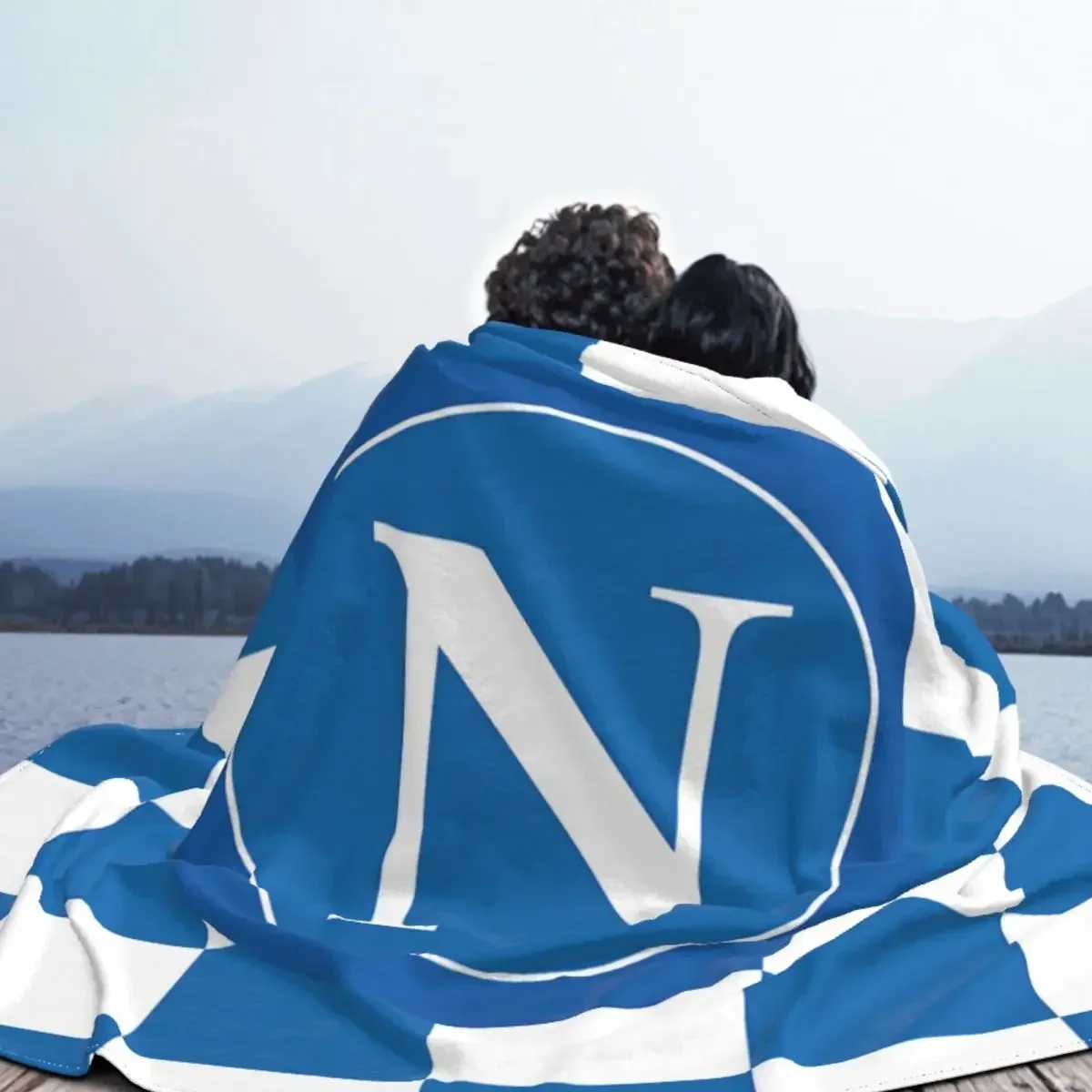 Football Ssc Naples Wool Blanket Creative Throw Blanket for Bed Sofa Couch 150x200cm Plush Thin Quilt blanket 3