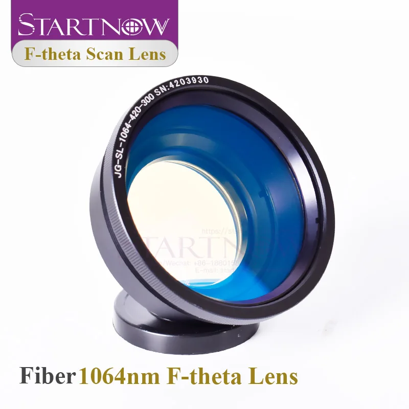 Startnow Fiber Focus Lens 1064nm F-theta Laser Field Scan