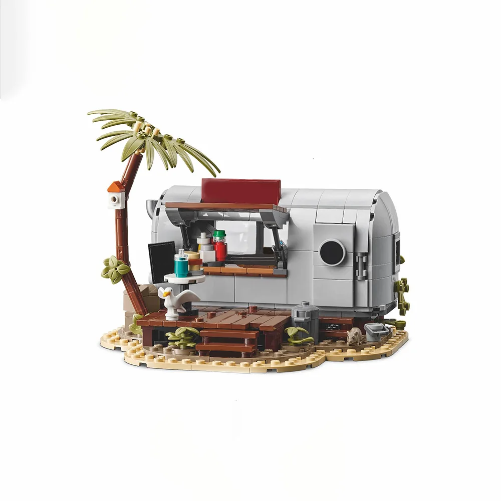 

539PCS Snack Shack Site Modular MOC-910030 Creative street view Model Building Blocks Architecture Assembly Model Toys Gift