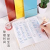 Kinbor Timeline Weekly Planner Pocket A6 Journal Notebook Daily Agenda Monthly Planning Habits Tracker Time Organizer Schedule 6