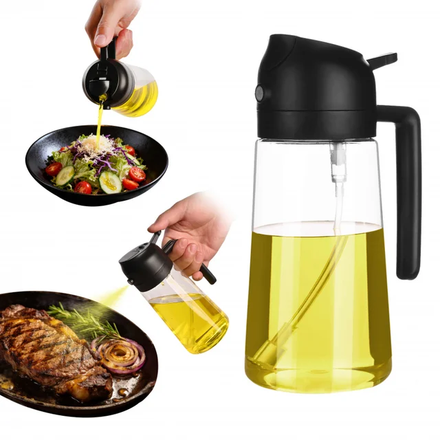 OilMist Pro – 2-in-1 Oil Sprayer & Dispenser 2