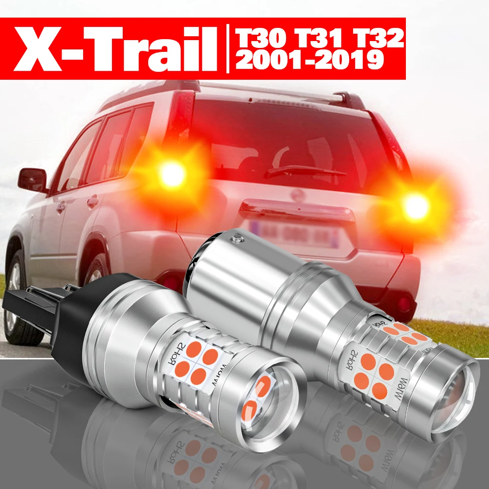 

For Nissan X-Trail X Trail XTrail T30 T31 T32 2001-2019 2pcs LED Brake Light Accessories 2011 2012 2013 2014 2015 2016 2017 2018