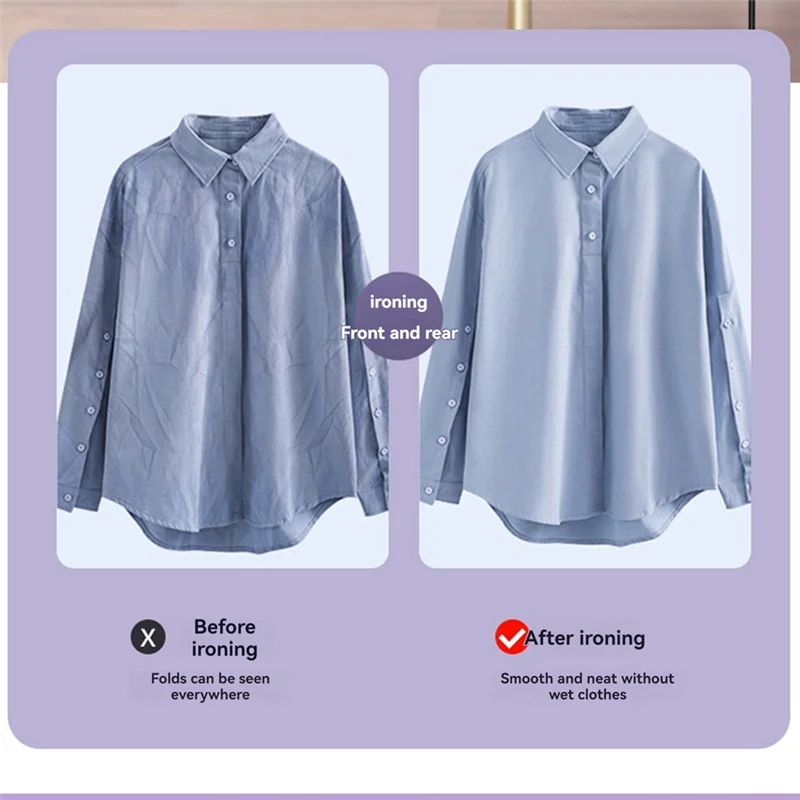 A88K-Portable Hand Held Hanging Ironing Machine Mini Electric Iron For Home Travel Dry And Wet Ironing Machine